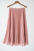 Pleated Midi Skirt